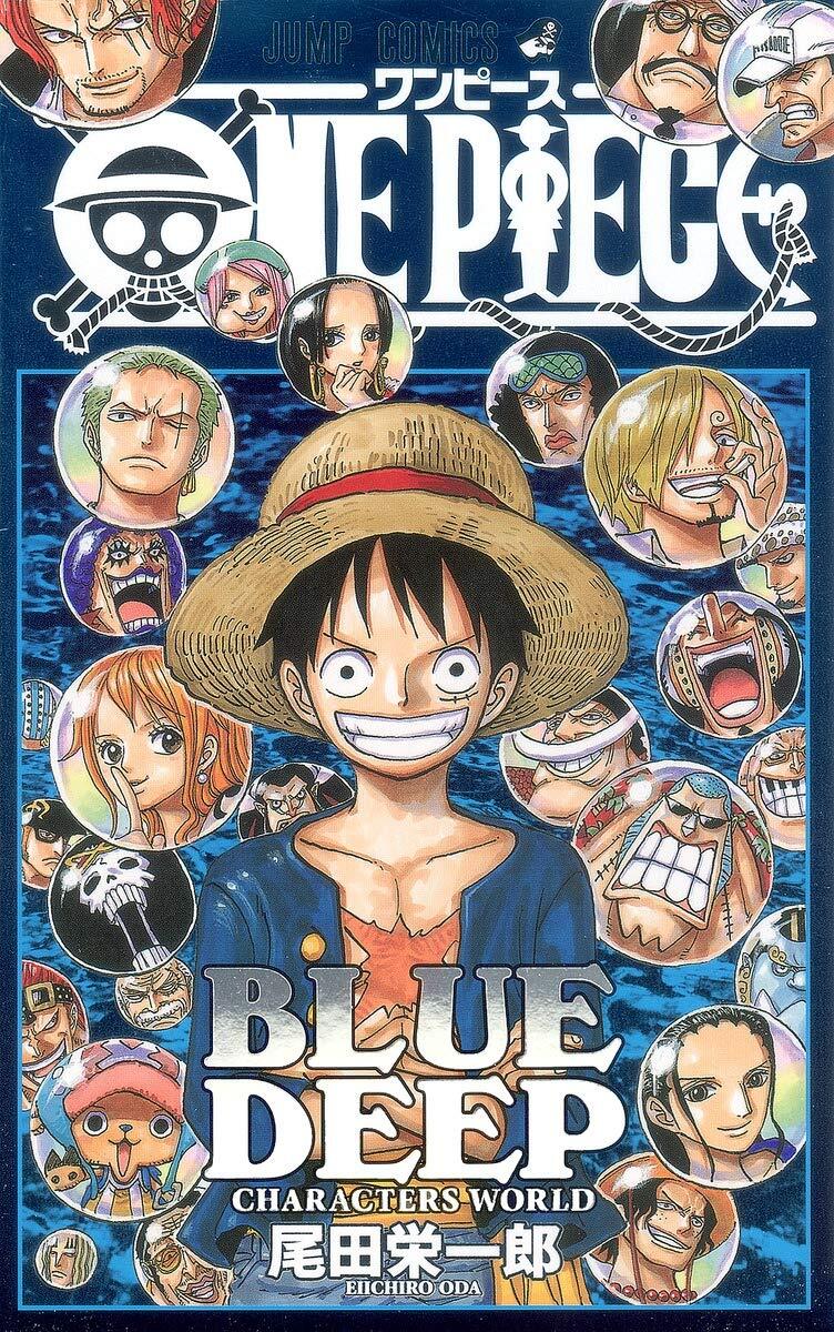 One Piece Data File Fanbook Vol.1-5 Japanese Version Anime Manga