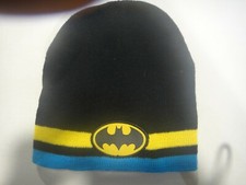 DC Comics Boys/Youth Batman logo Beanie/Toque-new Photo front and back