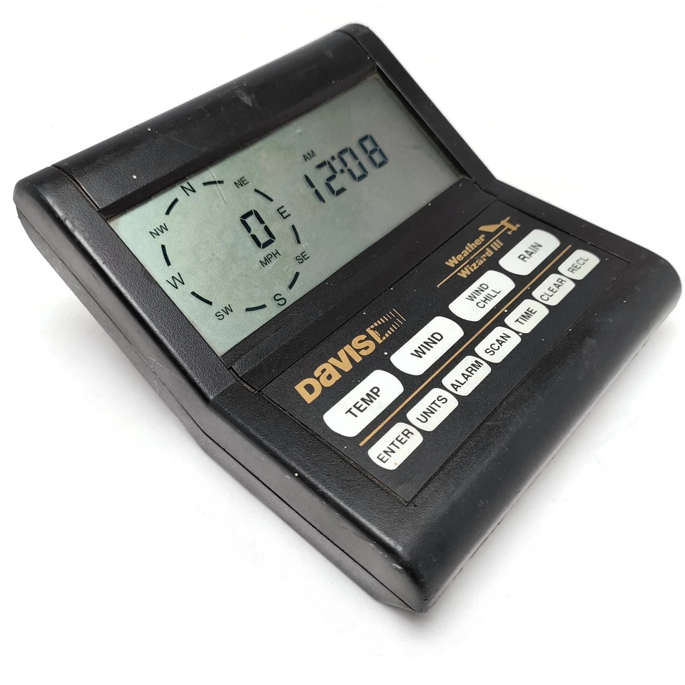 Davis Weather Wizard III Monitor. PN: 7425. Made in USA - Image 2 of 4