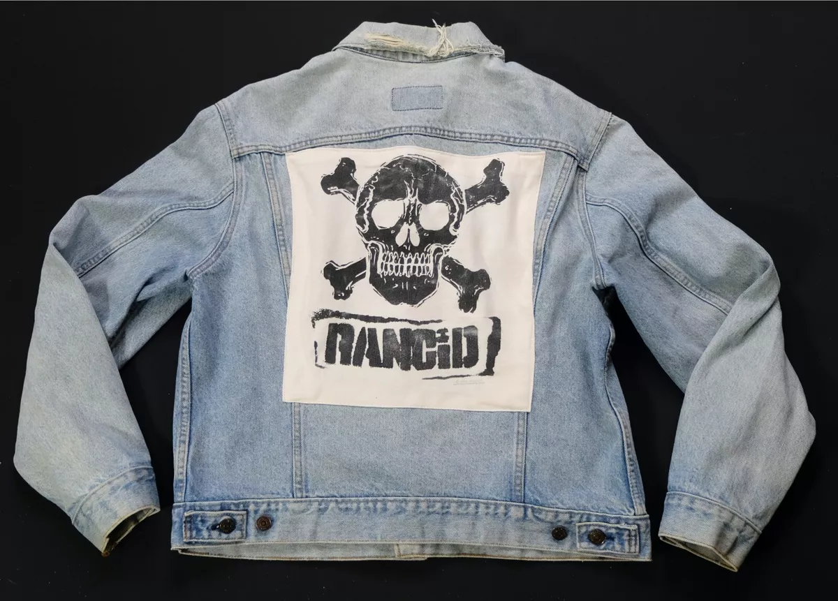 Band Patch Denim Jacket 