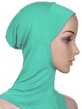 Women Ninja Head Cover Bonnet Hat Underscarf Muslim Ladies Hijab Cap Scarf Hat