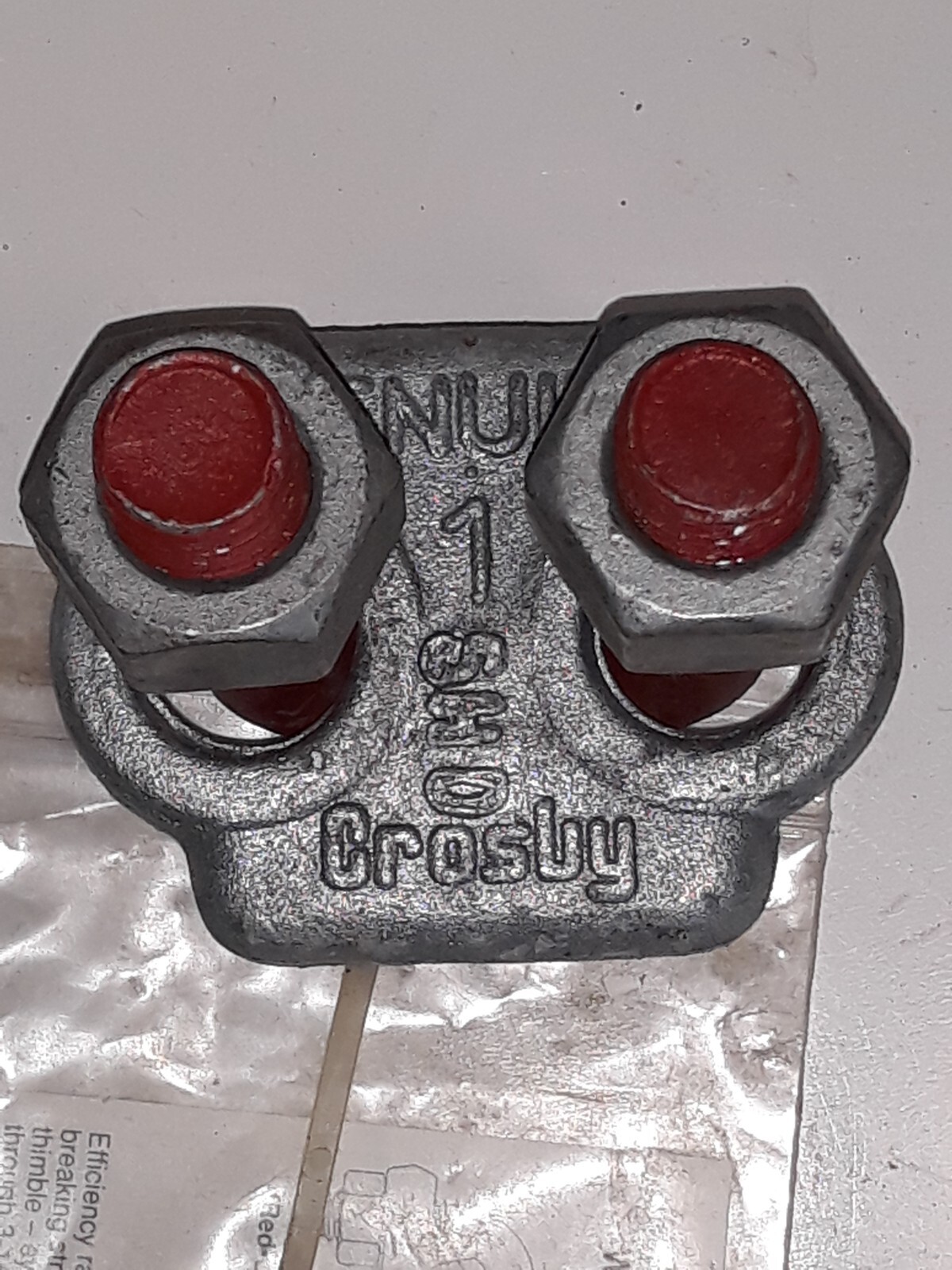 crosby g4501" genuine crosby wire rope clip 1010239 eBay