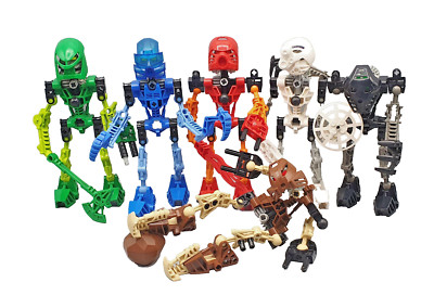  LEGO Bionicle Toa Mata 6er Set 8531 8532 8533 8534 8535 8536 ohne Anleitung