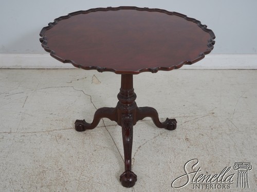 L65212EC: KINDEL Winterthur Collection Mahogany Tilt Top Table - Picture 2 of 13