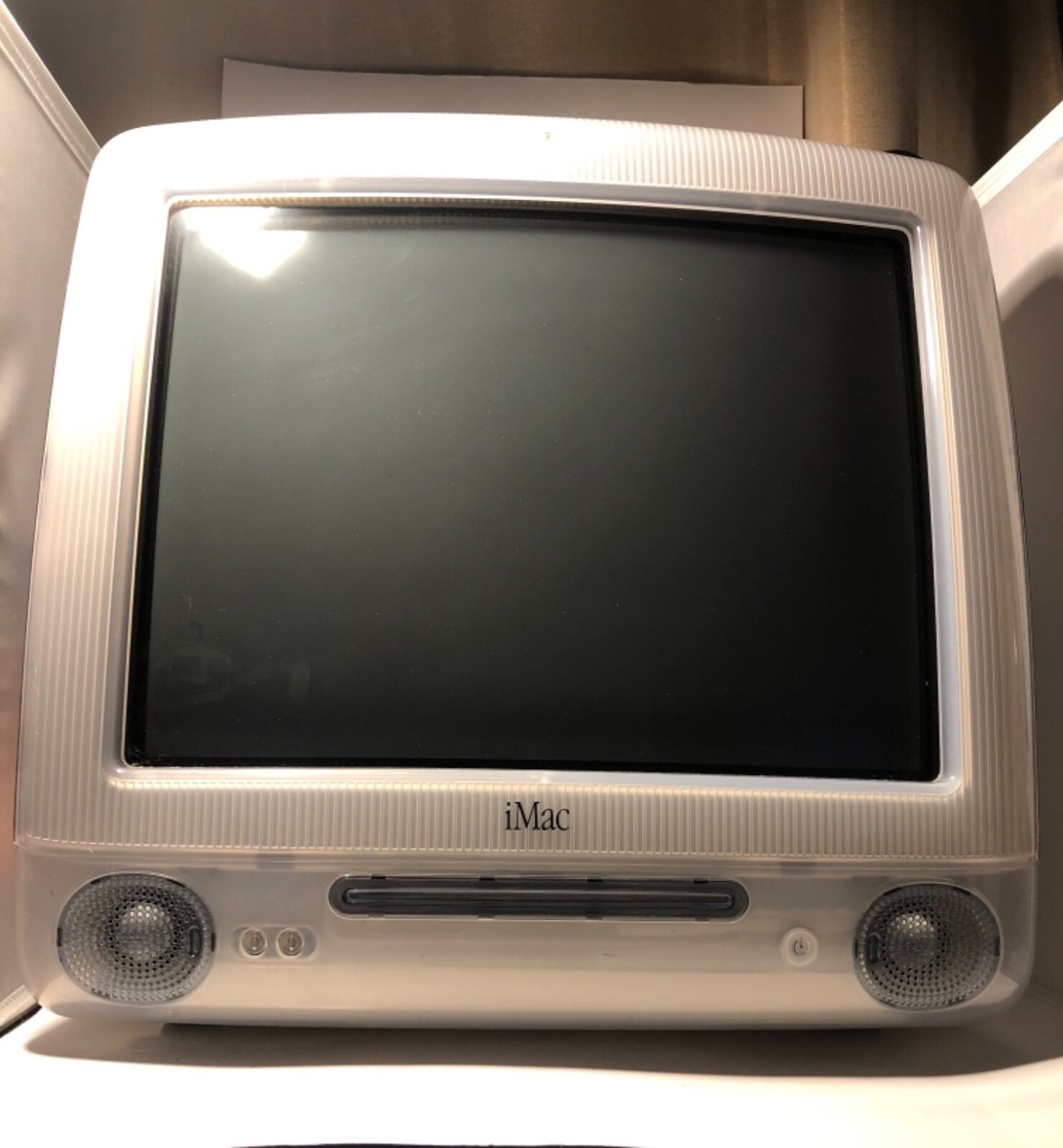 iMac M5521 Blueberry Blue Indigo Apple Macintosh G3 Computer iMac M5521 Blueberry Blue Indigo Apple Macintosh G3 Computer