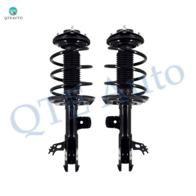 Pair of 2 Front L-R Quick Complete Strut-Coil Spring For 2018-2023 Toyota Camry