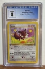 CGC 8  Eevee Jungle 1st Edition Common 1999 Pokemon WOTC