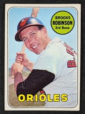 1969 Topps Baseball #550 Brooks Robinson Baltimore Orioles