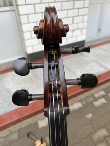 Antiantique paint Master Cello 4/4,Nice Maple wood, Loud Deep rich Sound #15910 - Picture 10 of 10