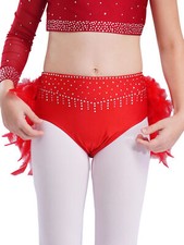 Girls Dancewear Skating Panties Lyrical Costume Ballerina Undergarments Workout