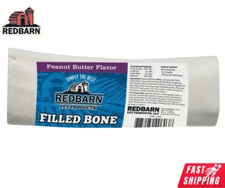 Redbarn Pet Products Filled Bone Peanut Butter Natural Large, 5.oz*