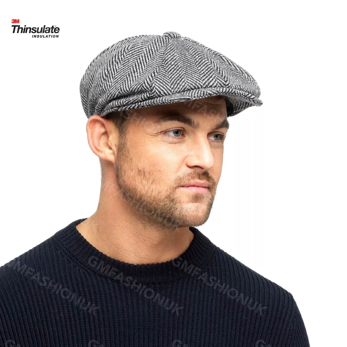 8 panel cheap flat cap