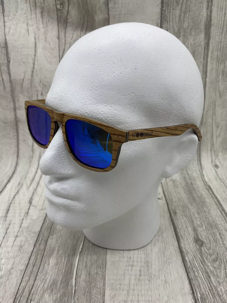 Zebra cheap wood sunglasses