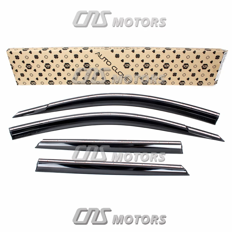 Smoked Window Sun Vent Visor Rain Guards 4pcs for 2016-2021 Hyundai Tucson Foto 3 de 4