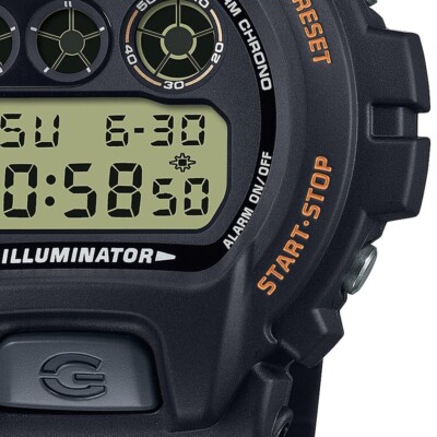 CASIO G-SHOCK DW-6900UB-9JF Black Illuminator Digital 20bar Men