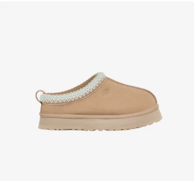 UGG Tazz Platform Slipper Big Kids Grade 3Y-6Y Sand 1143776K