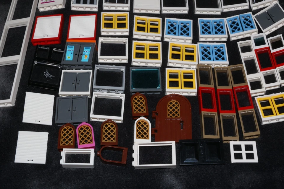 LOTE LEGO A GRANEL: Friends puertas ventanas marcos blancos castillo 28327 Foto 4 de 4