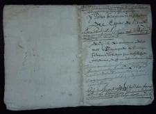 1617 Original Spanish Peru Manuscript 24 page Colegio Seminario de Santo Toribio