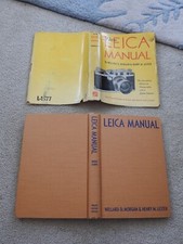 vintage LEICA CAMERA MANUAL and assorted ephemera HB