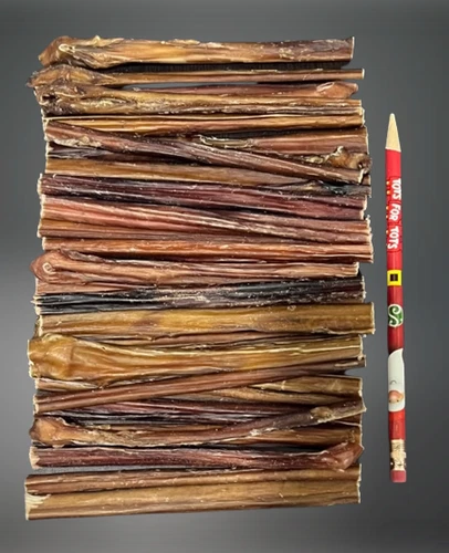 Bully Sticks 6" 100% Natural Beef Bully Sticks Dog Chews & Treats USA Material