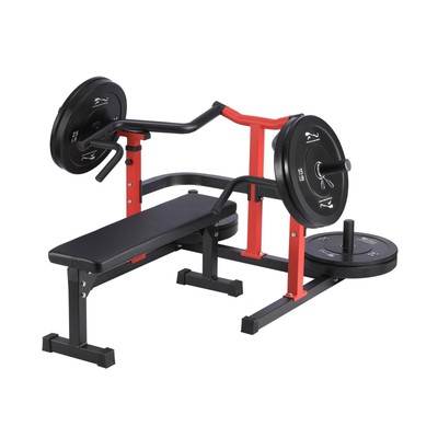 chest machine bench press