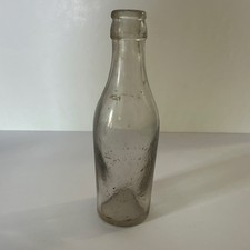 Coca Cola Perfectly Pure Salt Lake City Clear Glass Soda Water Bottle