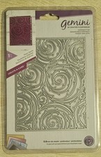 NEW Gemini Crafter's Companion Papercraft Die THORN SWIRLS Create-A-Card Metal