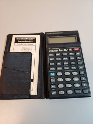 A16) Calculated Industries Real Estate Master IIx Qualifier Plus IIx 3125