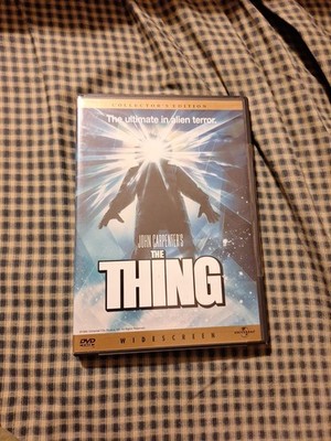 The Thing DVD Collectors Edition DVD   Factory Sealed NEW Widescreen 1982 Rare