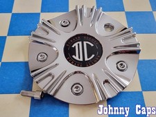 2 CRAVE ALLOYS Wheels # N02-C-CAP . NEW CHROME Wheel Center Cap  [58]  (QTY. 1)