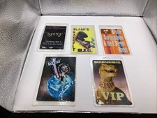 5 pases de back stage, Ozzy, Scorpions, Def Leppard, Slash’s, Bruce Springste