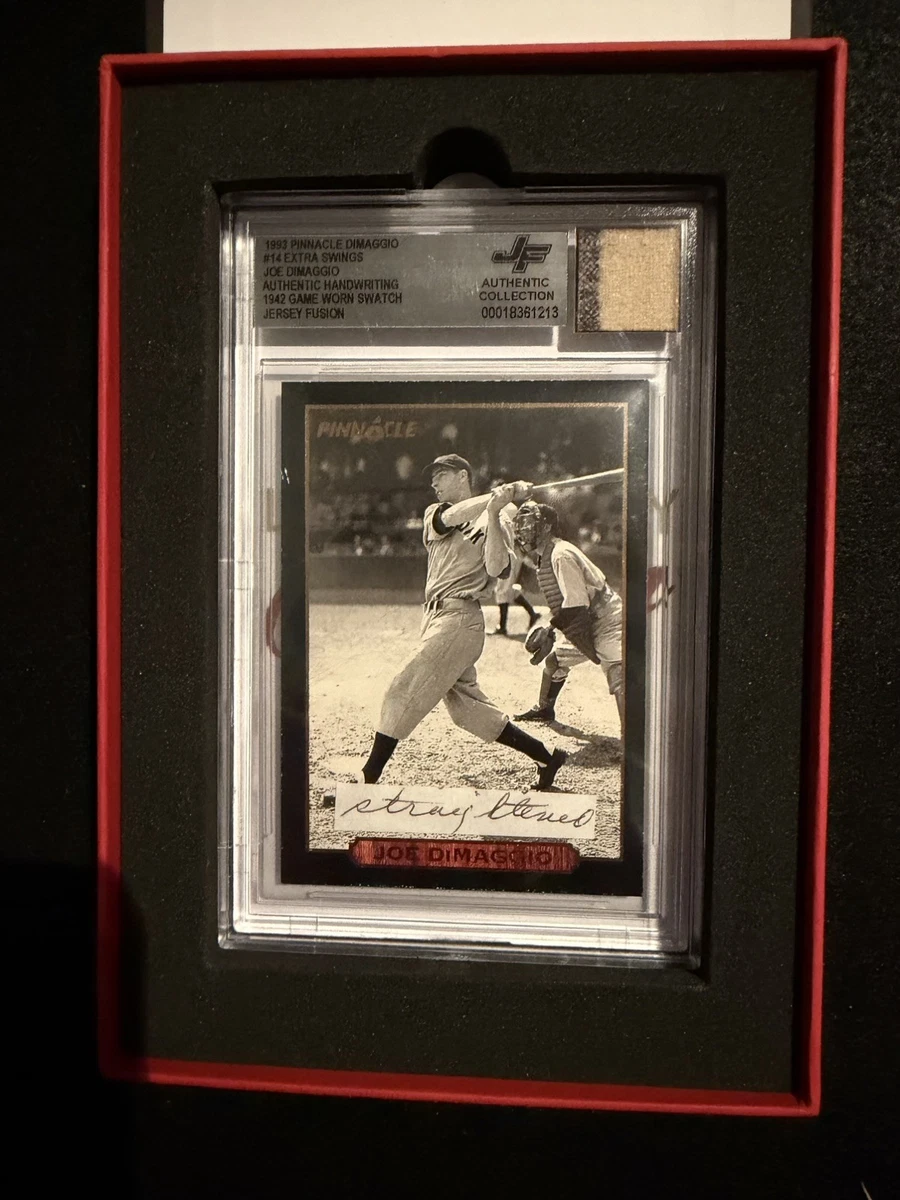 Pinnacle Joe DiMaggio Baseball Autographed Sports Trading Cards