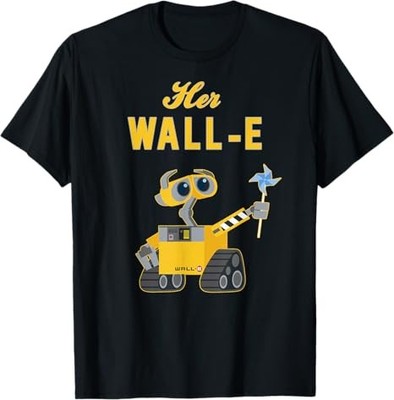 Disney Pixar Wall-E Her Wall-E Couple T-Shirt Size S - 5XL Gift For Friends