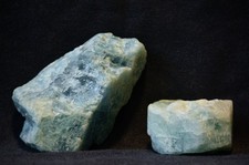 Aquamarin (Beryll) Rohstein - OCEANVIEW MINE, Pala, Kalifornien USA