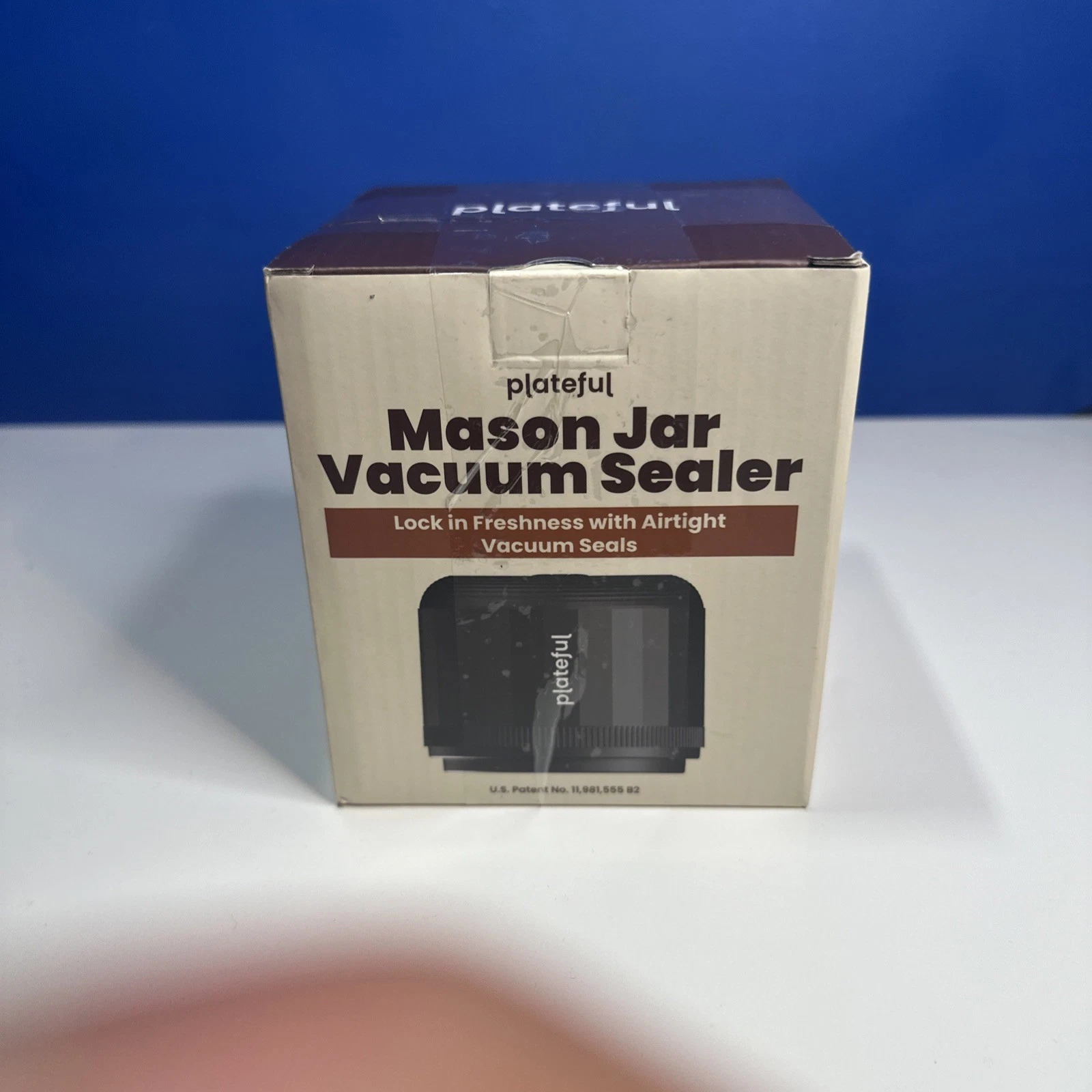 Plateful Mason Jar Vacuum Sealer – Fits Standard & Wide Mouth Jars | NEW