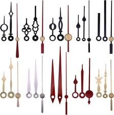 10 Styles of Short Clock Hands, Clock Movement Replacement Part, Aluminum Clock