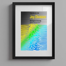Joy Division 1980 Their Final Concert Three FRAMED PRINTS Options EXCLUSIVE