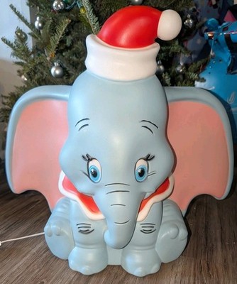 Disney Dumbo Blow Mold 1.5-ft LED Lowes Christmas Decor 2025 Baby Elephant