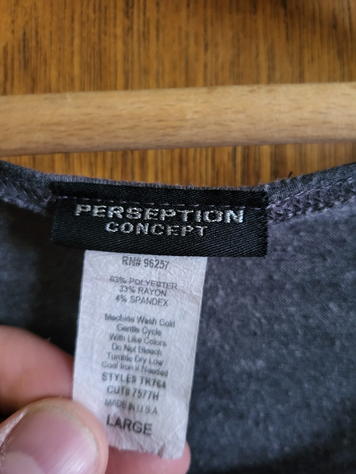 Womens Pullover Blouse Perception Concept Brand S… - image 2