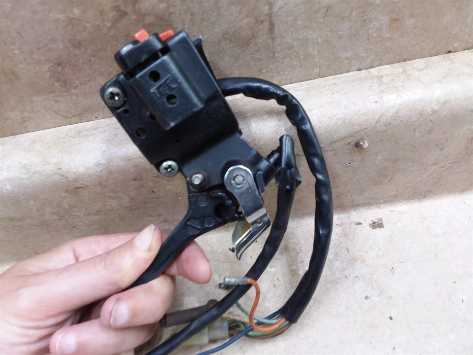 Honda NH80 AERO Left Handlebar Control Switch 1983 1984 1985 #46 ARP E18 - Image 4 of 4