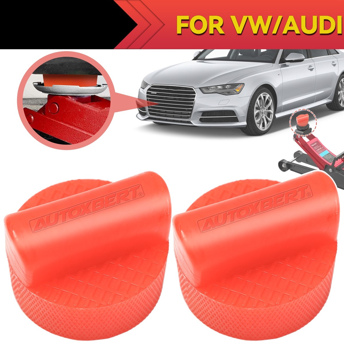 Audi ページ For Audi TT RS R8 A6 Quattro A7 Polyethylene Jack Puck Jacking