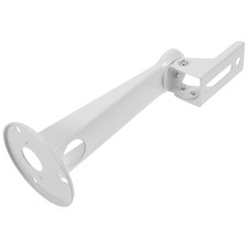 White Metal 360 Degree Rotatable Wall Mount Bracket for Projector Screen