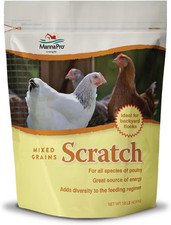 Ultimate Chicken Scratch Feed, Nutrient-Rich Scratch Grain Treat for Chickens an