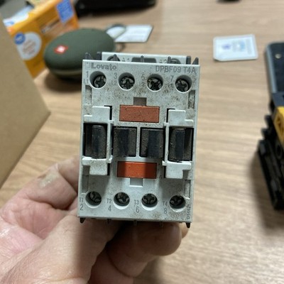 LOVATO DPBF09T4A IEC Contactor 30A 600VAC 75C 2XAWG 8-16 STR AC1 25A 120V 60HZ