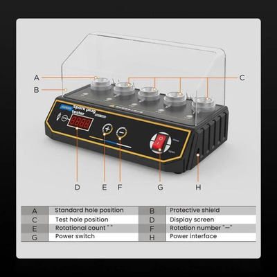 #ad AUTOOL Automotive Engine High Pressure Five Hole Spark Plug Tester US Plug EU $154.88