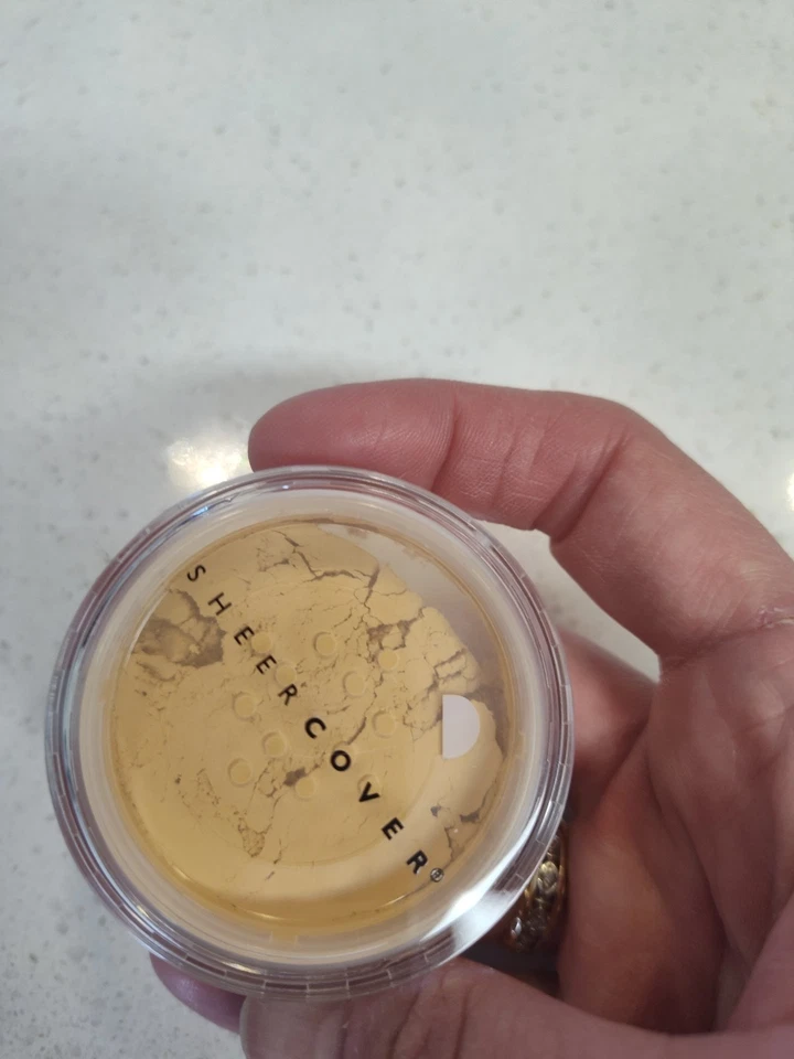 Sheer Cover Tan Mineral Finishing Powder SPF 15 SEALED NEW 1.5g (0.05oz) - Image 2 of 3