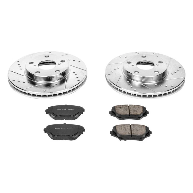 PowerStop K2419 Brake Kit For Toyota RAV4 2001-2005 Front Foto 2 de 4