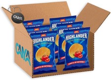 6X San Carlo Highlander Patatine al Gusto Pomodoro "Tomato or Nothing!" 130gr [C