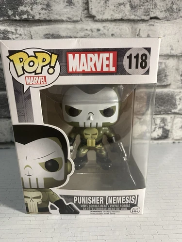 Funko Pop! Vinyl: Marvel - Punisher (Nemesis) #118