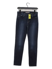 J Brand Women's Jeans W 28 in Blue Cotton with Other, Elastane Skinny